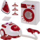 Children's play set washing machine + iron
