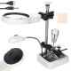 Third Hand Soldering Kit with Magnifying Glass, Helping Hands Soldering Station
