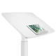 Ergonomisks galds Maclean MC-892W, regulējams augstums (balts)