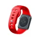 3mk Silicone Watch Strap for Apple Watch 42 / 44 / 45 / 49 mm, Red