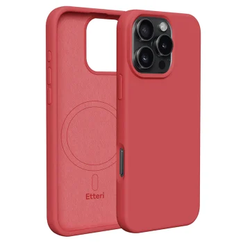 Etteri Silicone Mag vāciņš Apple iPhone 16 Pro Max, aveņu