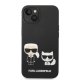 Чехол Karl Lagerfeld KLHMP14MSSKCK Liquid Silicone для iPhone 14 Plus, Черный