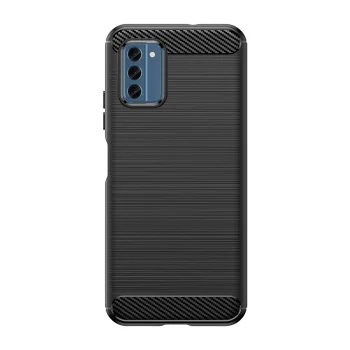 Чехол Carbon Case для Nokia C300 - Черный