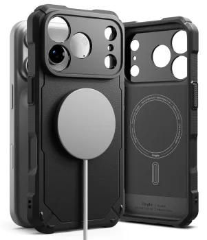 Чехол Ringke Rugged Gear Magnetic MagSafe для iPhone 18 Pro / 17 Pro, черный