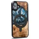 Уникальный чехол Bewood для iPhone 16 Plus - Планеты Земля с MagSafe