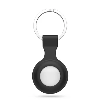 Tech-Protect Icon Silicone Case for Apple AirTag, Black