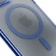 Чехол 3mk Protection для iPhone 16 Pro Max Frosty MagCase, синий