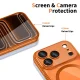 Чехол Tech-Protect MagFlex MagSafe для iPhone 17 Pro - прозрачный / оранжевый