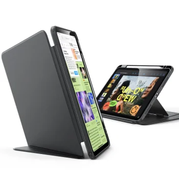 Atverams planšetdatora vāciņš ESR Flip Hybrid priekš iPad Air 10.9" / 11", Black