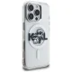 Чехол Karl Lagerfeld IML Glitter Karl & Choupette MagSafe для iPhone 16 Pro Max, Прозрачный