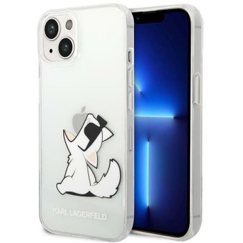 Karl Lagerfeld Choupette Fun vāciņš iPhone 14 Plus 6.7" Transparent