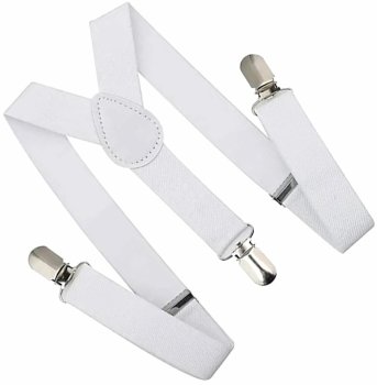 Šauri Y-veida bikšturi M-XL, balti