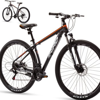 Bakalu Triad M6 TR06 Mountain Bike 29", Black/Orange