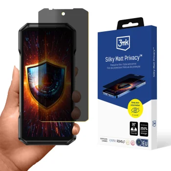 3mk Silky Matt Privacy Film for Ulefone Armor 27T Pro