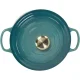 Кастрюля круглая Le Creuset Signature 24 см, Bleu Riviera