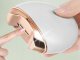 Electric Nail Clipper & Automatic Trimmer with File, Rechargeable USB, White