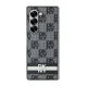Чехол DKNY Checkered Pattern Printed Stripes для Samsung Galaxy Z Fold 6, черный