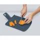 Joseph Joseph Chop2Pot Plus 2 daļu saliekamo griešanas dēlīšu komplekts, zils