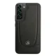 Кожаный чехол Mercedes Leather Urban Line для Samsung Galaxy S22+ - Черный