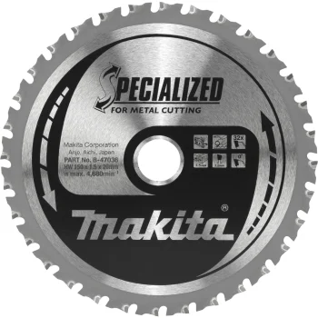 Makita B-47036 Saw Blade for Metal 150x20x32Z