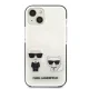 Karl Lagerfeld Karl & Choupette vāciņš iPhone 13 mini, Balts
