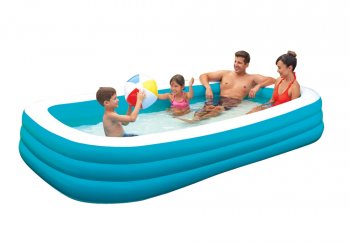 BESTWAY Liels Ģimenes Dārza Piepūšamais Baseins 305x183x56 cm 54009 | Large Garden Family Inflatable Pool