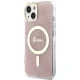 Apple iPhone 14 Plus 6.7\'\' Guess 4G MagSafe Case Cover (GUHMP14MH4STP), Pink