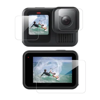 Telesin 3-in-1 aizsargstiklu komplekts priekš GoPro Hero 13 Black