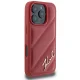 Чехол Karl Lagerfeld для iPhone 16 Pro Quilted Signature, красный