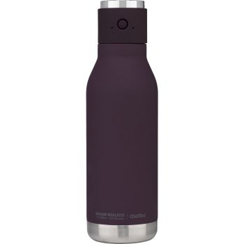 Asobu Wireless Bottle BT60 with Speaker, 500ml, Burgundy