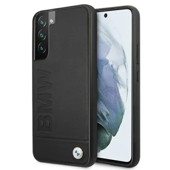 Чехол BMW Signature Logo Imprint для Samsung Galaxy S22+, Черный