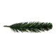 Artificial Spruce Branches for Decoration 21cm, 40 pcs, Ruhhy