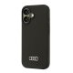 Audi Silicone Case for Apple iPhone 16 Black