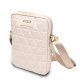 Guess Quilted Tablet Bag for 10\" Devices, Pink