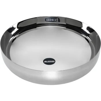 Alessi JM15 Salad Bowl 24 cm, 2.3 L, Stainless Steel