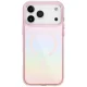 Uniq iPhone 17 Pro Max vāciņš Iridescia Magclick Charging, rozā
