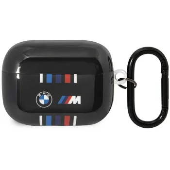 BMW AirPods Pro чехол Multiple Colored Lines, черный