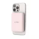Tech-Protect LifeMag PB11 MagSafe ārējais akumulators 10000mAh 15W, rozā