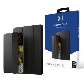 3Mk Protection Samsung Galaxy Tab A8 2021 atverams vāciņš maciņš grāmatiņa Soft Tablet Case, līdz 12"