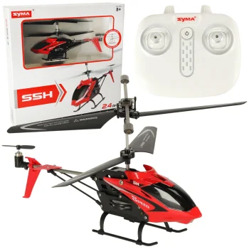SYMA S5H RC Helicopter 2.4GHz RTF (Red)