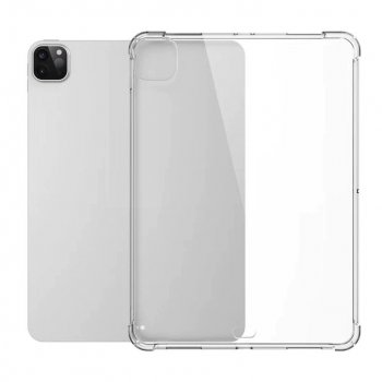 Apple iPad 9.7" (2017 / 2018) A1822 A1893 Flexible Antishock Clear TPU Tablet Case Cover, Transparent - vāks,maciņš