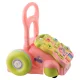Ricokids RK-744 2-in-1 izglītojošs staigulis un panelis ar mūziku, rozā