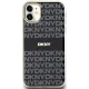Чехол DKNY для iPhone 11 / XR IML Mono & Stripe MagSafe, черный