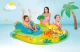 Надувной игровой центр детский бассейн с горкой динозавр INTEX 57166