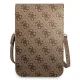 Сумка для смартфона Guess 4G Triangle GUWBP4TMBR, коричневая