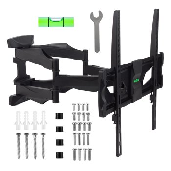 Настенное крепление для ТВ Maclean MC-781, VESA 400x400, 26-70", до 45 кг, Черный