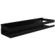 Nerūsējošā Tērauda Plaukts Vannas Istabai vai Virtuvei, Melns | Bathroom Stainless Steel Shelf