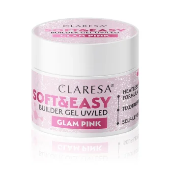 Claresa Soft&Easy Моделирующий гель, Glam Pink, 12 г
