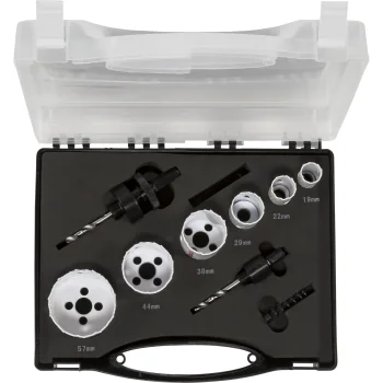 Набор биметаллических коронок Makita D-47117 BiM, 9 предм.