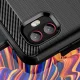 Samsung Galaxy Xcover 6 Pro (SM-G736) / Xcover Pro 2 Carbon Fiber TPU Protective Case Cover, Black | Чехол...
